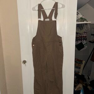 Celebrity Pink Tan Overalls